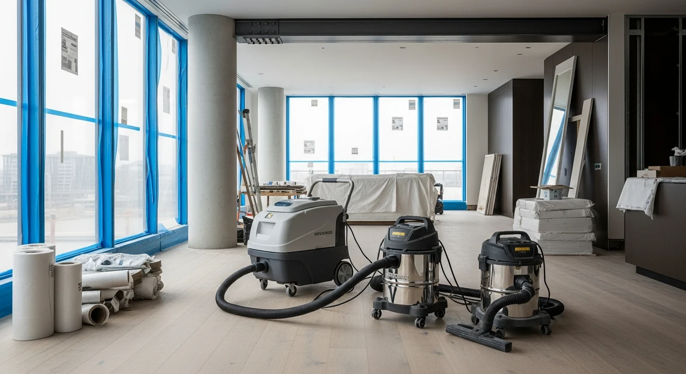 Baureinigung Deutschland – Besenreine Übergabe durch koordinierten Generalunternehmer